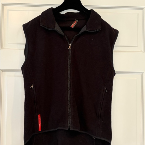 Prada Black Fleece Outerwear - Picture 2 of 6